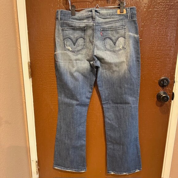 Levi’s 524 too super low bootcut jeans size 17 Medium Juniors - New without tag - Picture 2 of 6